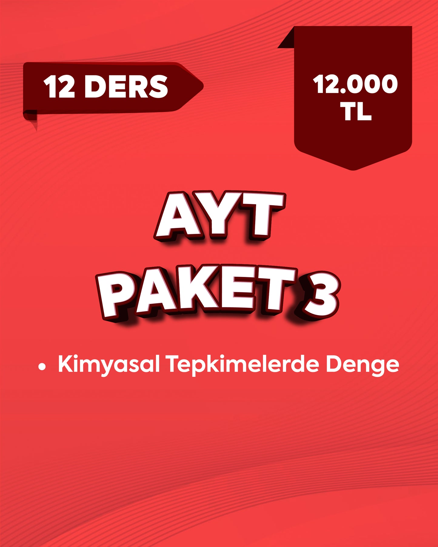 AYT Kimya - Paket 3