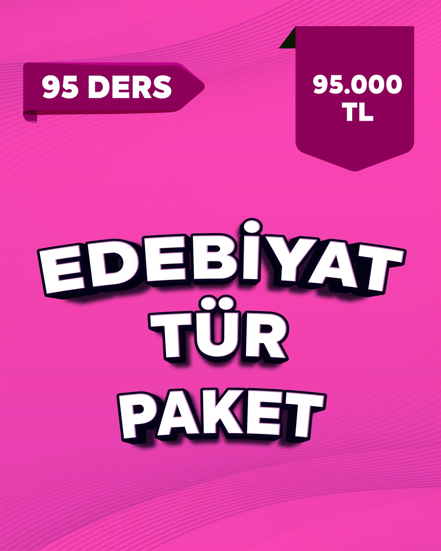 AYT Edebiyat - Tür Paket