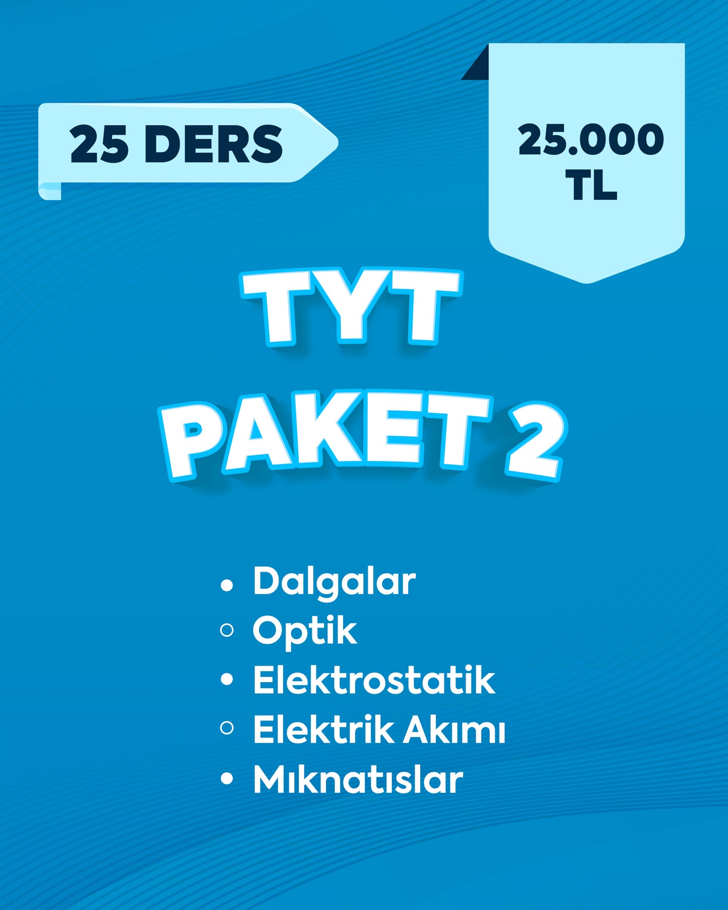TYT Fizik - Paket 2