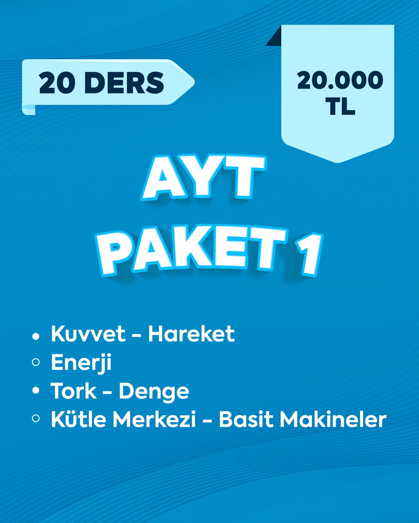 AYT Fizik - Paket 1