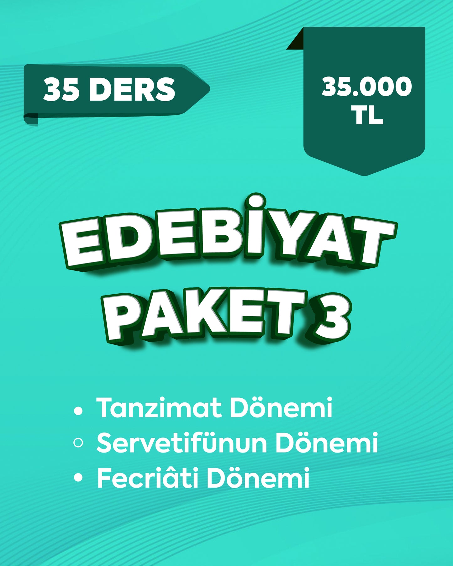 AYT Edebiyat Paket 3