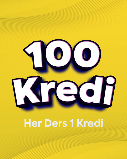100 Kredi - Dilediğin Konuyu Öğren
