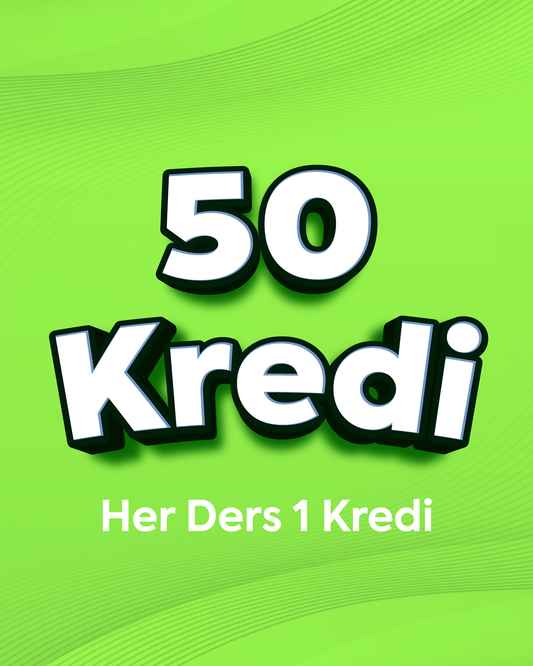 50 Kredi - Dilediğin Konuyu Öğren