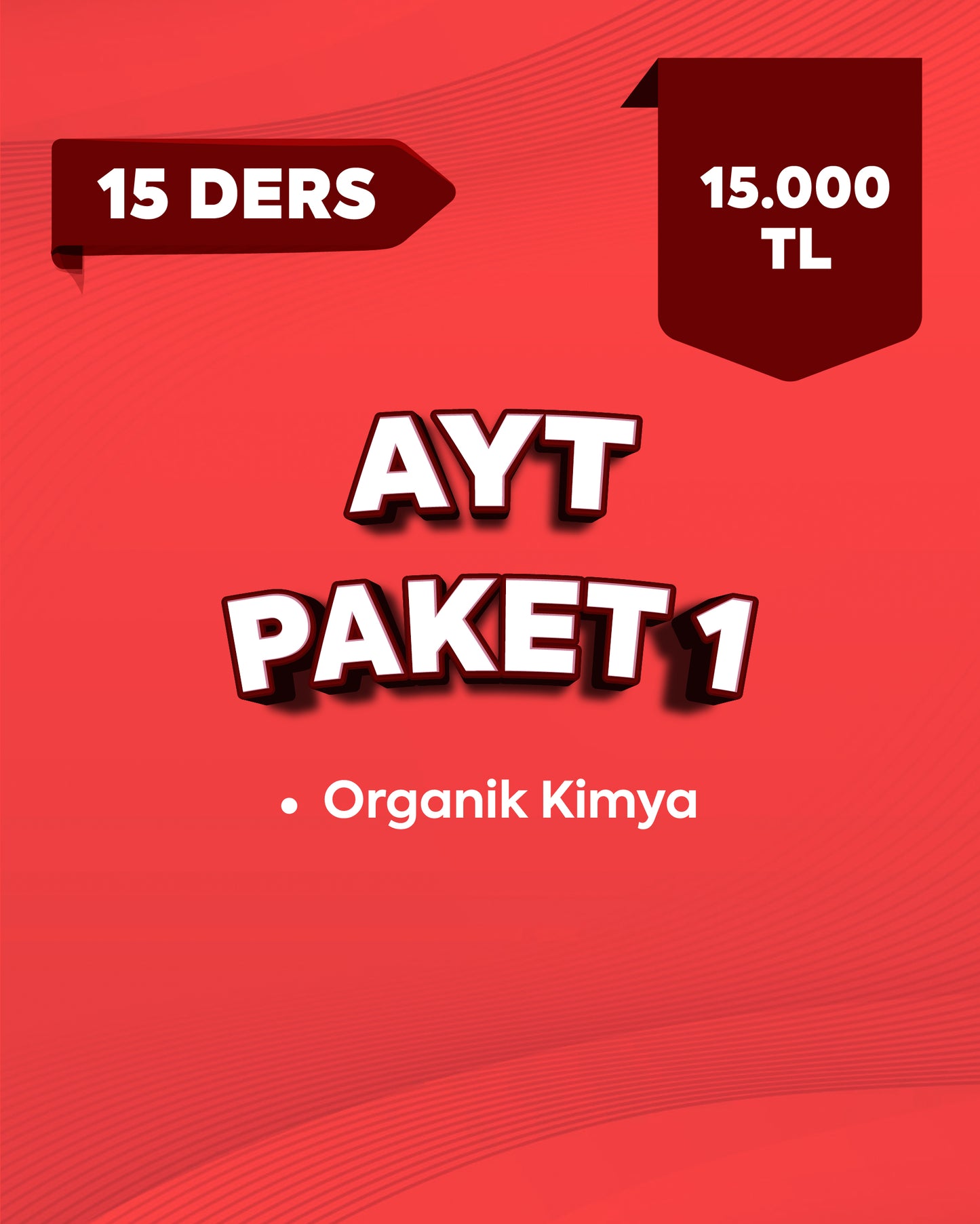 AYT Kimya - Paket 1