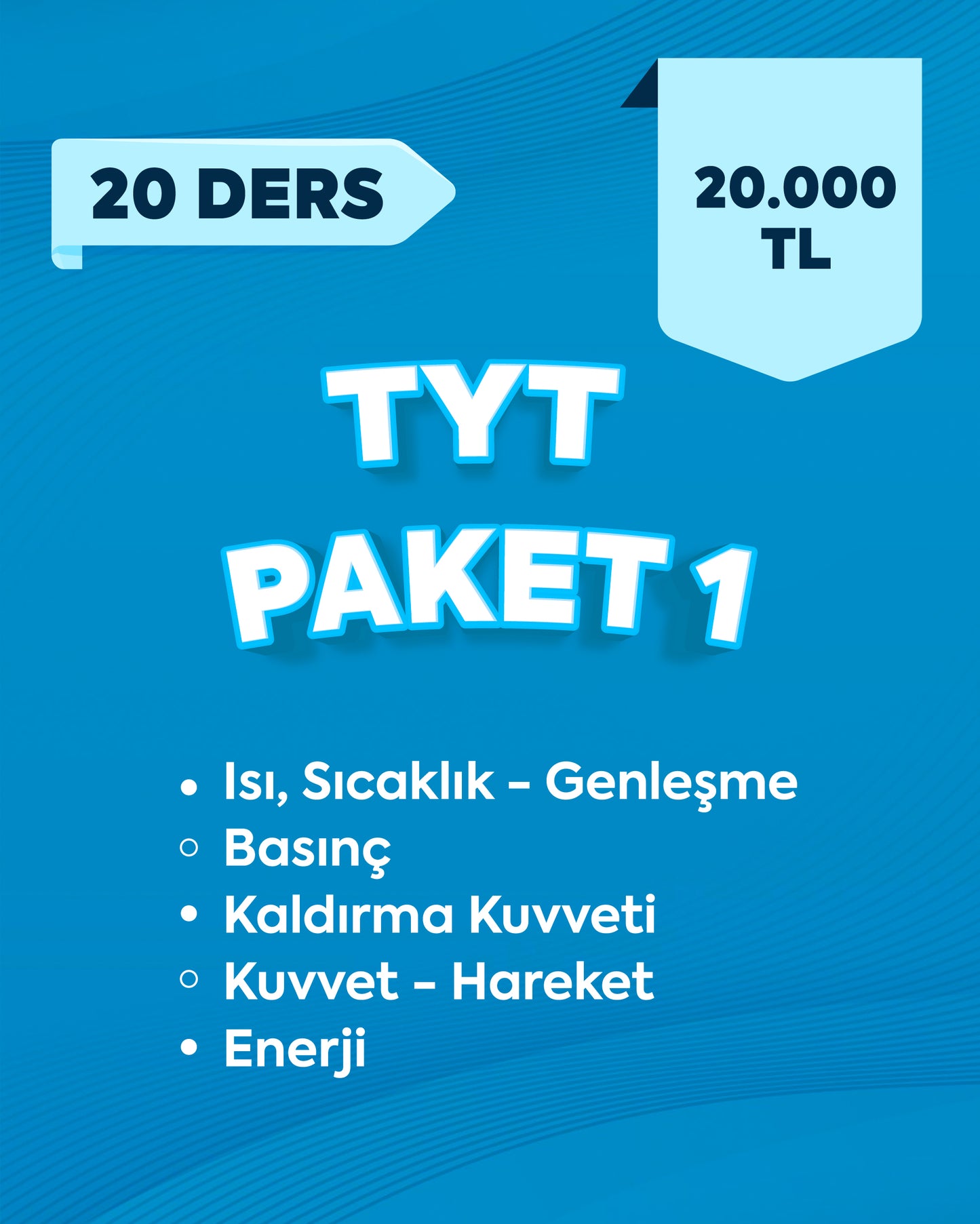 TYT Fizik - Paket 1