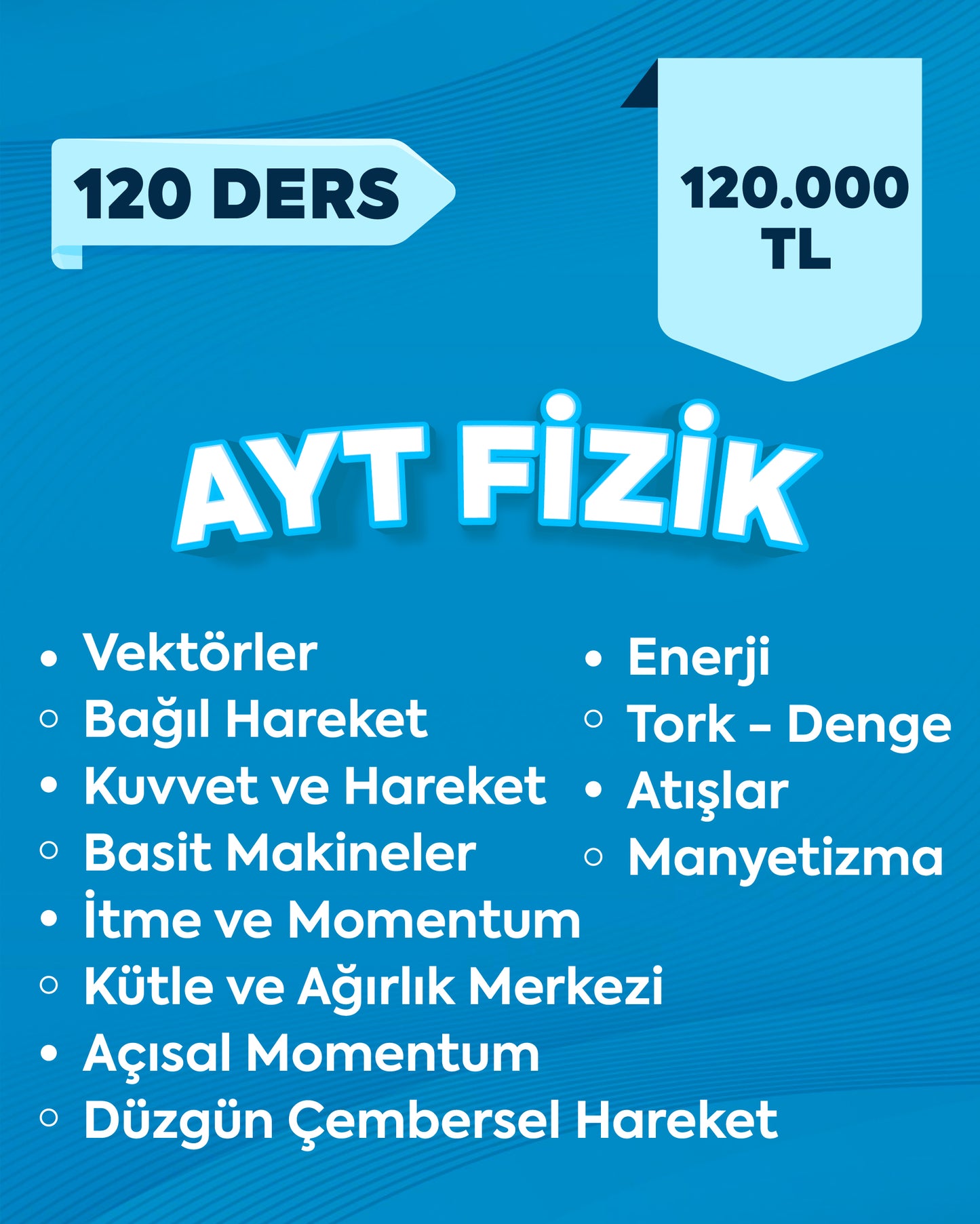 AYT Fizik - Temel Paket