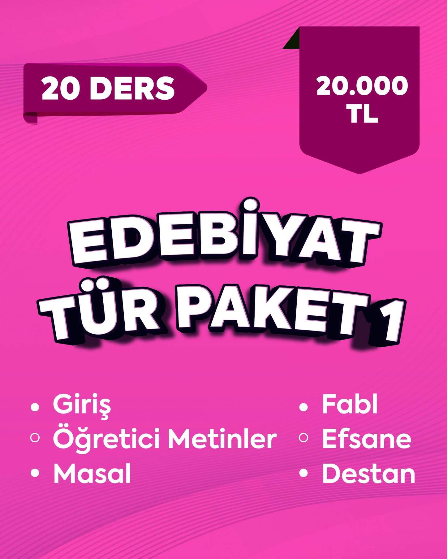 AYT Edebiyat Paket 1