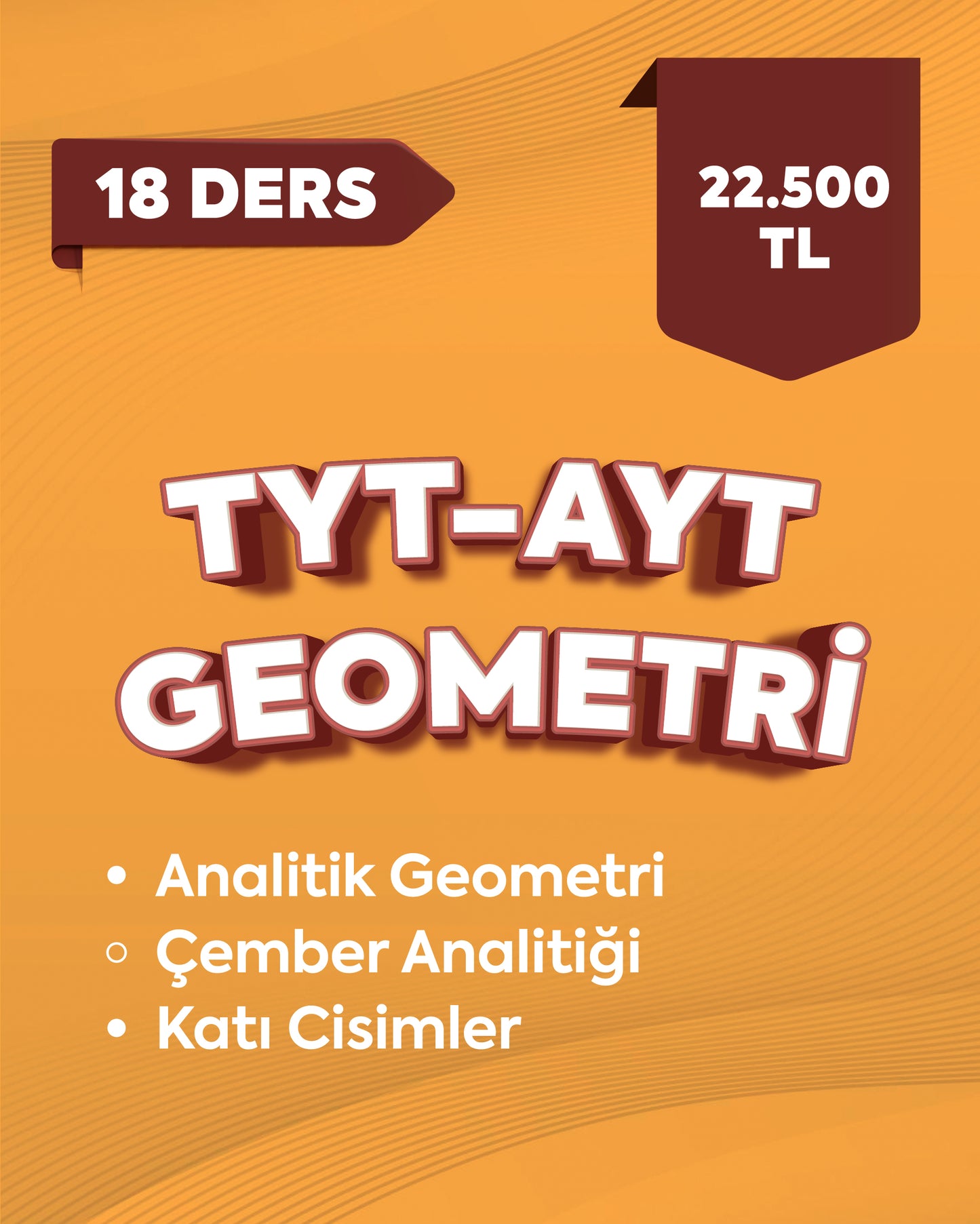TYT - AYT Geometri - Paket 1