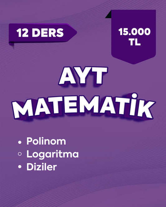 AYT Matematik - Paket 1