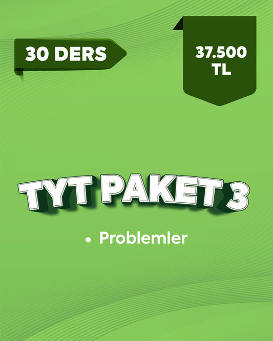 TYT Matematik - Paket 3